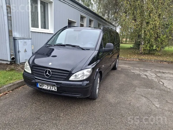 Mercedes Vito long pasažieru 7+1, bez vinjetes. , auto gan 