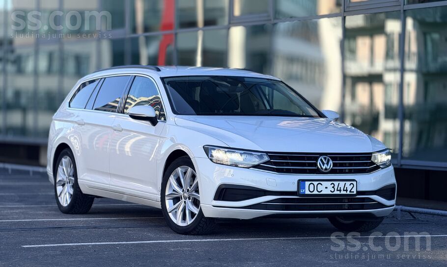 Pārdodam VW Passat B8 Facelift ar automātisko pārnesumkārbu 12.2019. Navigāc