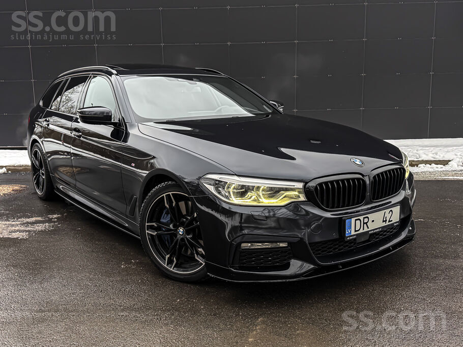 BMW 540xd. Mpakotne. Night vision. Masāža. Harman/kardon. Carplay. Adaptīvās