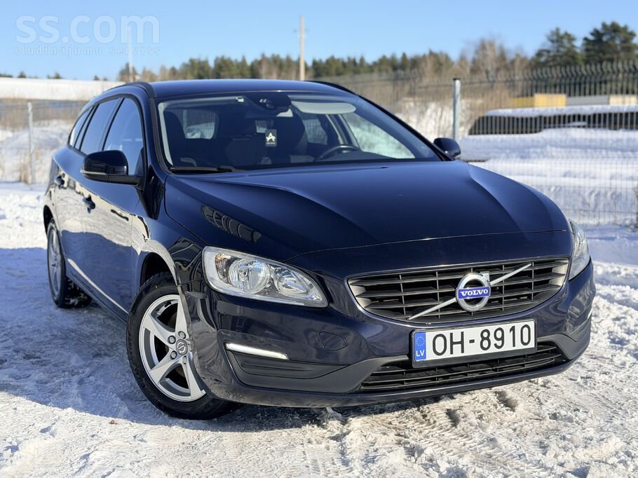 Tikko ievests Volvo V60 ar 2.0D (120z. s), aprīkots ar manuālo pārnesumkārbu