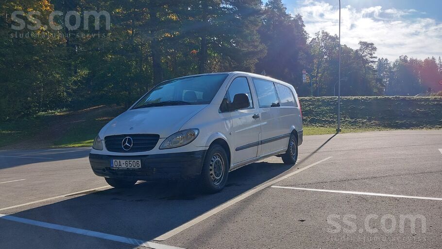 Pārdod Mercedes-Benz Vito 111.2007.gada. 2.2 dizelis(80kw). Mehaniska parnes
