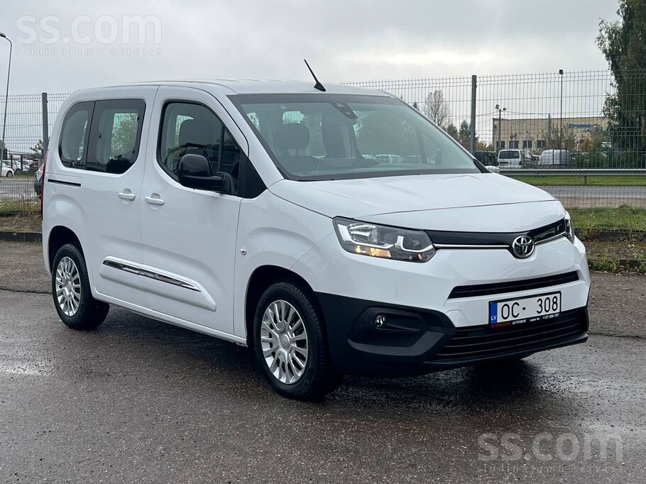 Toyota Proace City Verso 1, 5D, auto no Italijas bez nobraukuma
Nobraukum