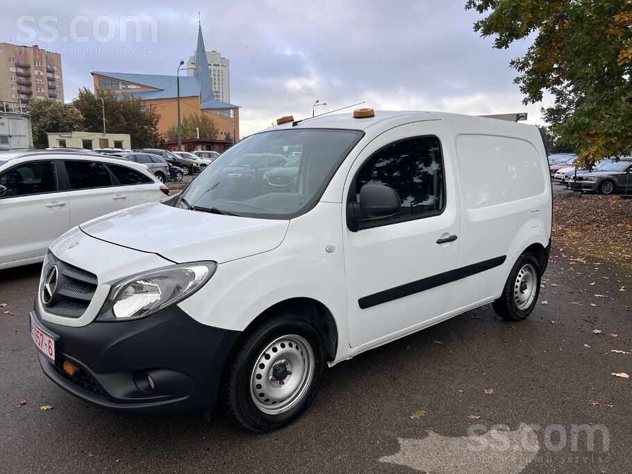 Mercedes Benz Citan 1.5D, 81kw, kondicionieris, miglas optika, kravas kastei