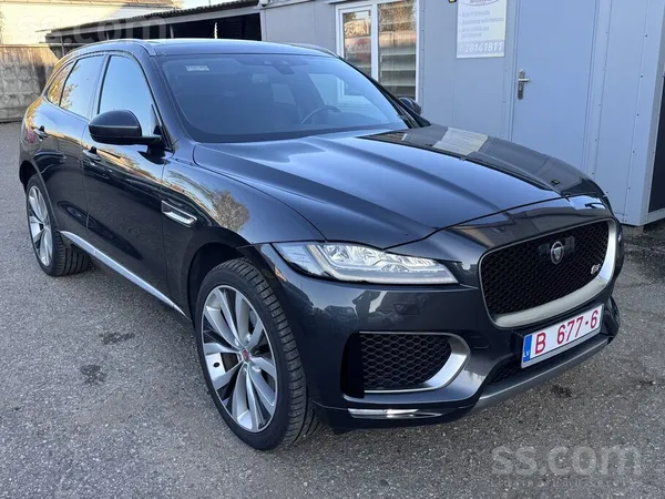 Jaguar F-Pace R-Sport 3.0 D 221 kW. Тех. осмотр до 02.10.2026, экология на м
