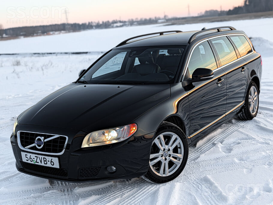 Volvo Tikko no Nīderlandes. Volvo V70, 5 cilindri 120.kw