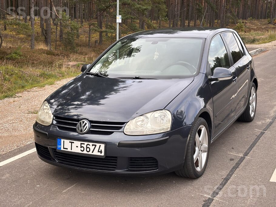 Volkswagen Pārdodu VW Golf 5 ar 1.6Fsi benzīna dzinēju, 85kW 