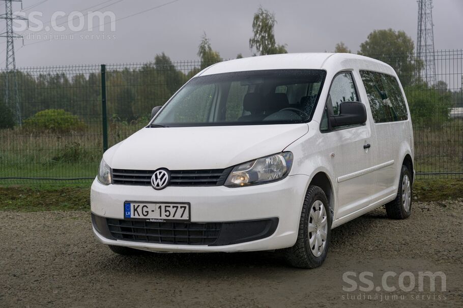 Volkswagen VW Caddy ar 1.6 litru dīzeļdzinēju un manuālo tran