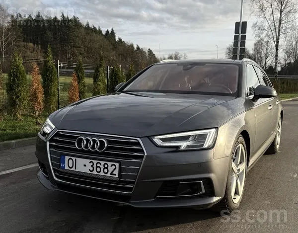Audi Tiek pārdots Audi A4 B9 140 kw 2017.gada (2018. ga