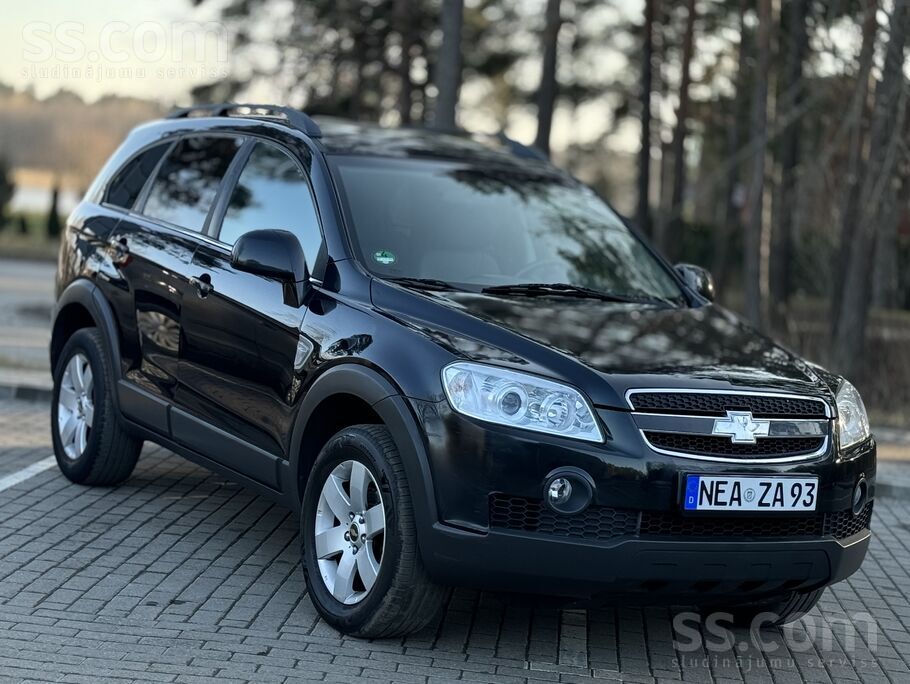 Chevrolet Chevrolet Captiva 2, 0 dīzelis. 7 sēdvietas. 