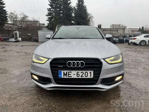 Audi A4 2, 0tdi 130kw Quattro S-Line ar bagātu komplekt