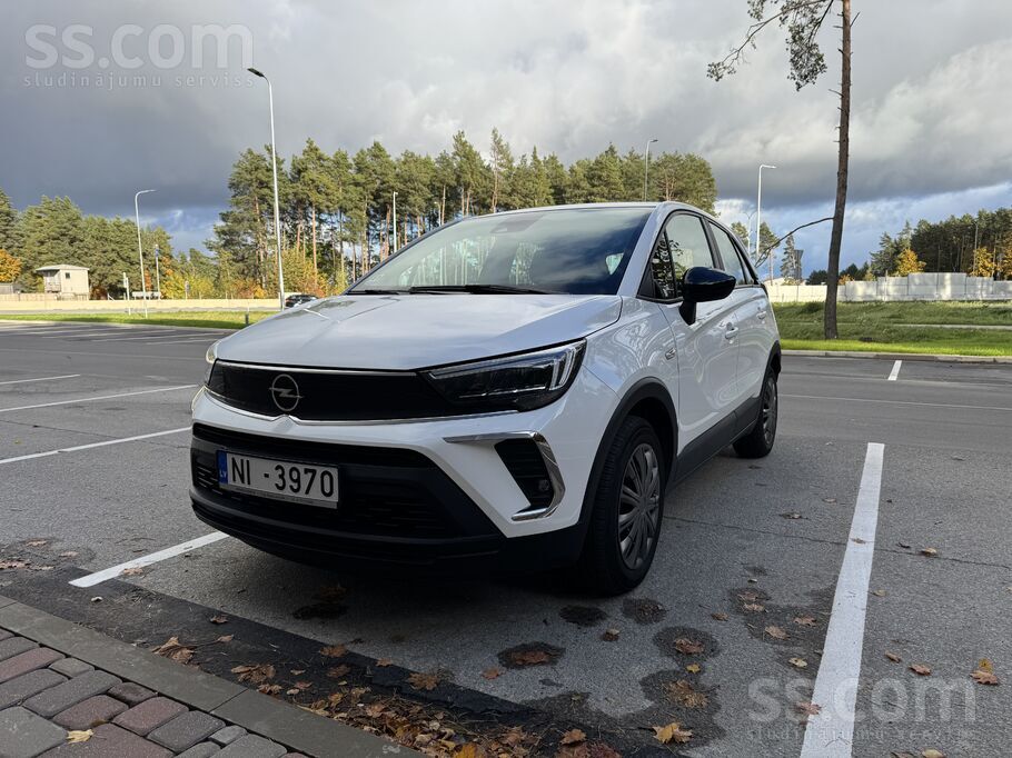 Pārdodu Opel Crossland 1.2 benzīns, 2022. gads, balta krāsa
Pārdodu ļoti