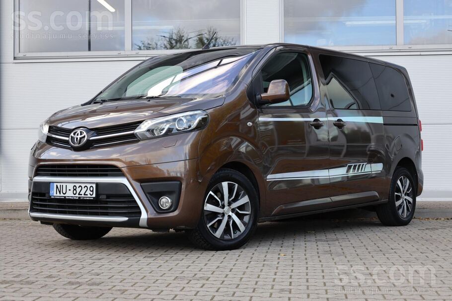 Toyota Proace Verso, 8 sēdvietas, dīzelis, keyless, atpak