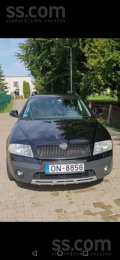 Skoda Pārdod Škoda Octavia Scout 4x4.Kopts tīrs auto, ie