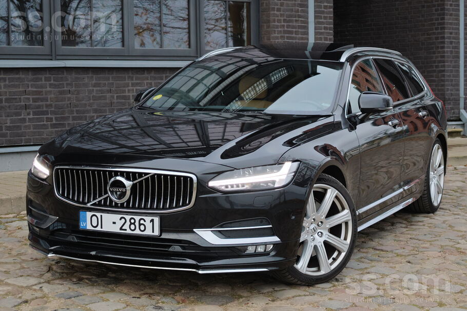 Volvo V90 2.0 Dīzelis D5 Inscription Awd 4X4 173Kw/235Zs

Tikko ievests no