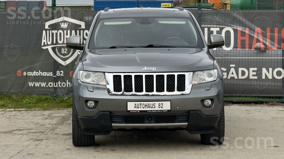 Jeep Grand Cherokee labā tehniskā un vizuālā stāvoklī. 177Kw/241Zs. Pieejama