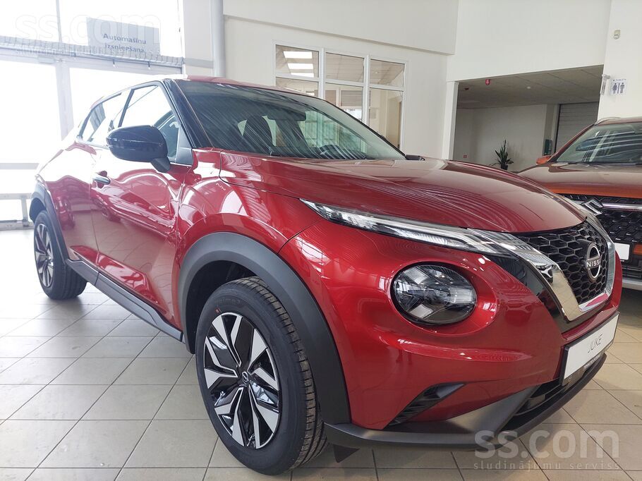 Jauns Nissan Juke Dig-T 114zs, 7Dct, 2Wd, komplektācija Acenta.
Papildus