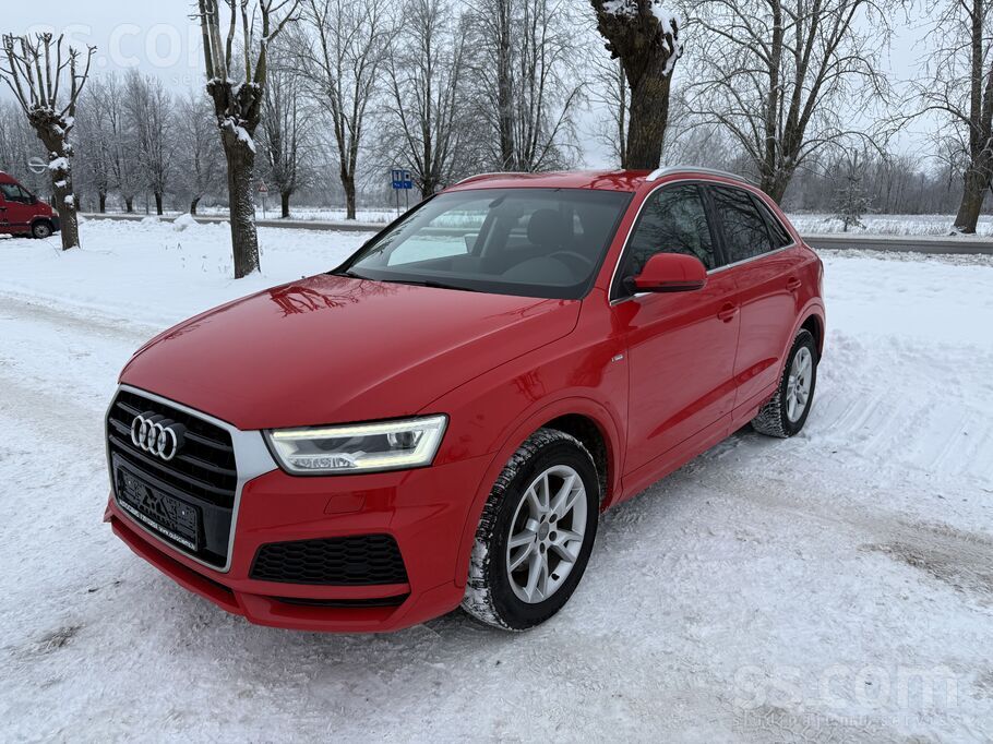 Automāts. 
Audi Q3 2.0tdi Quattro 135Kw 
Sline komplektācija, viena saimni