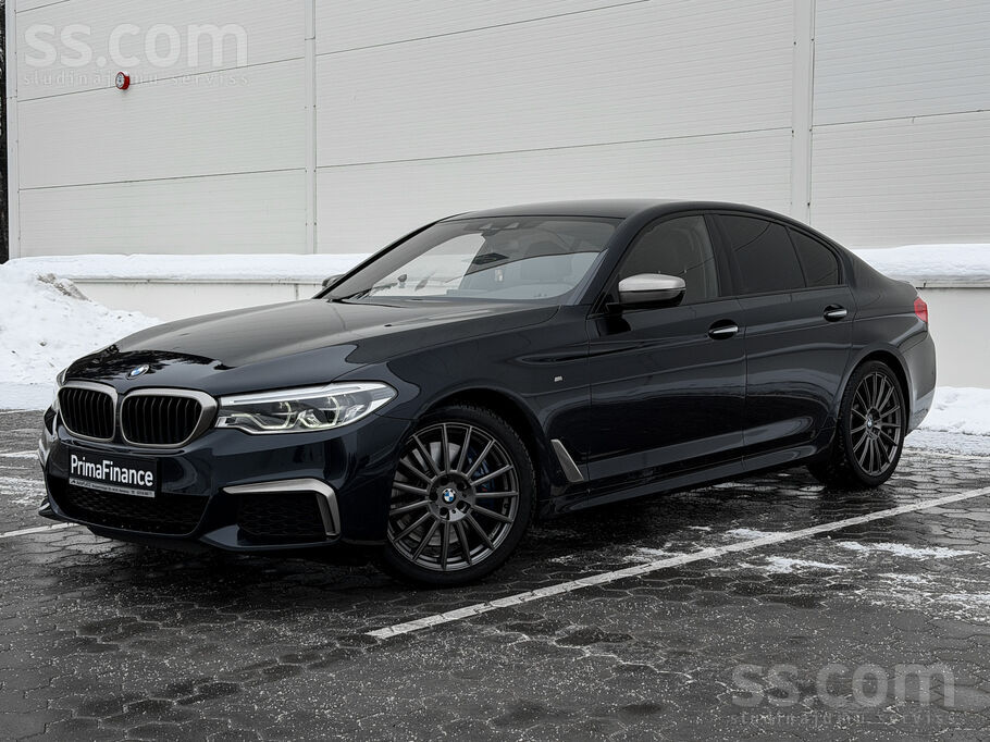 BMW M550D xDrive M-Pack M Performance, 294 kW (400 Zs).
Jaudīgs 3.0 dīze