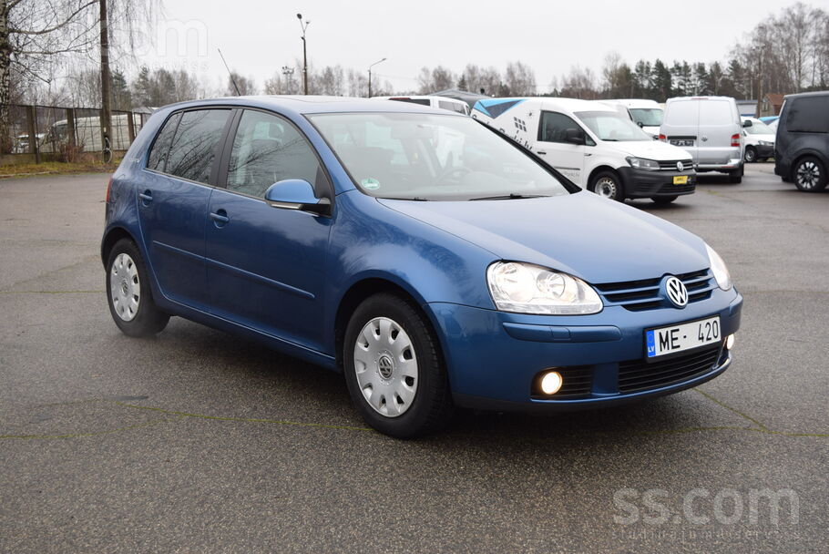 Volkswagen Piedāvājumā VW Golf 5, 2007. gada, 1.9 Tdi /77kw, 