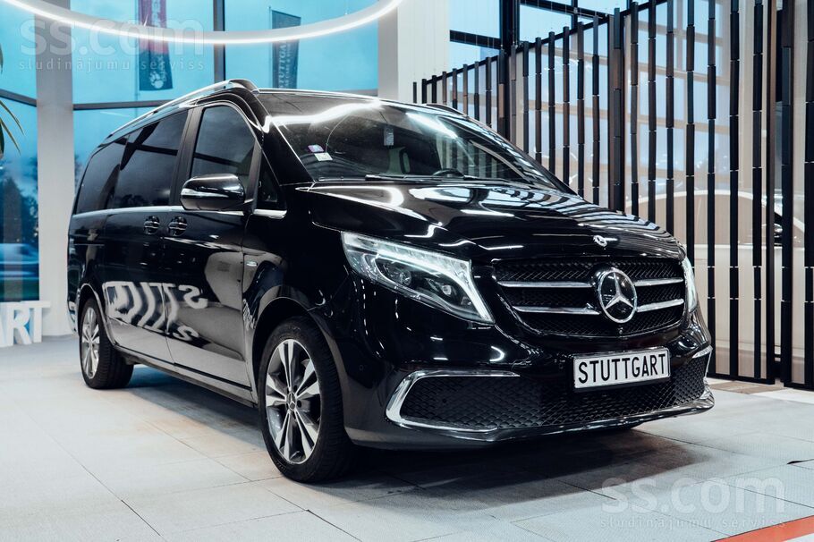 Mercedes-Benz V-Klasse, teicamā vizuālā un tehniskā stāvoklī. A/m atrodas rī