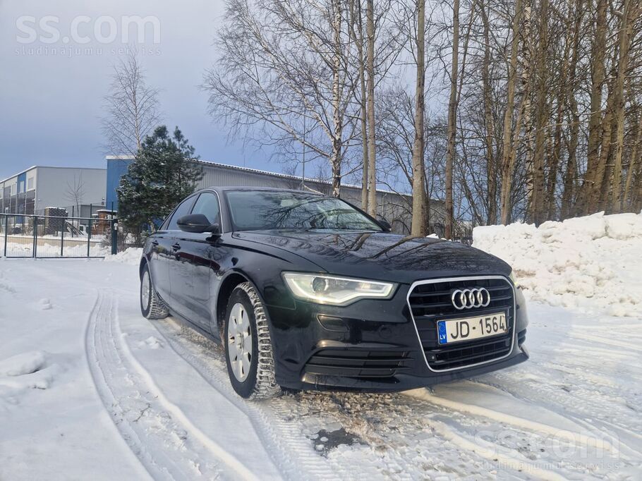 Audi A6 Limousine ar 2.0 litru dīzeļdzinēju, 130 kw.
Jaunas ziemas riepas.