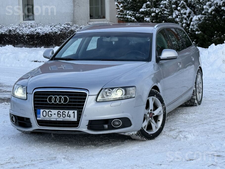 Audi A6 Facelift 2.0Tdi 125kw/170hp S-line
tikko ievests no Skandināvijas,