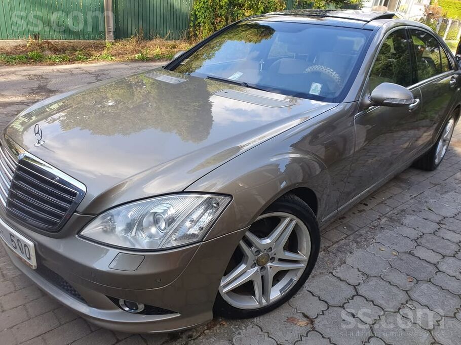 Pārdodu Mercedes-Benz S500 4Matic Long (garā bāze)
Peld kā kuģis, skrien kā