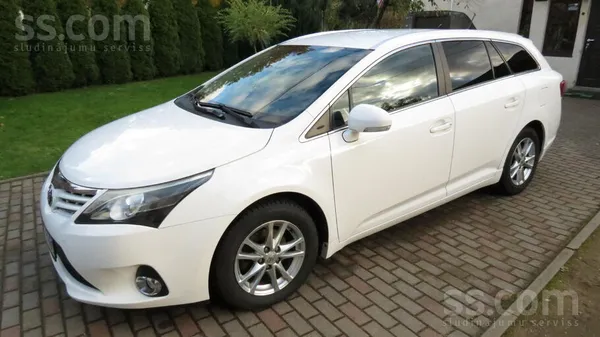 Toyota Avensis 2.0 D4D, 91kw, sniegbaltā krāsā. Jauna TA.
Tehniskā apskate