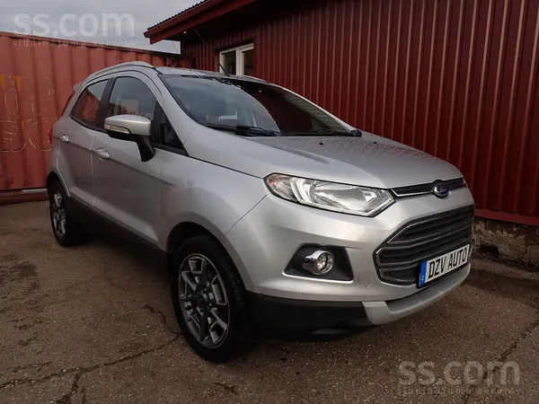 Ford Ecosport 1.0i, Latvijā nav ekspluatēta. 

Automašīna Ļoti labā stāvok