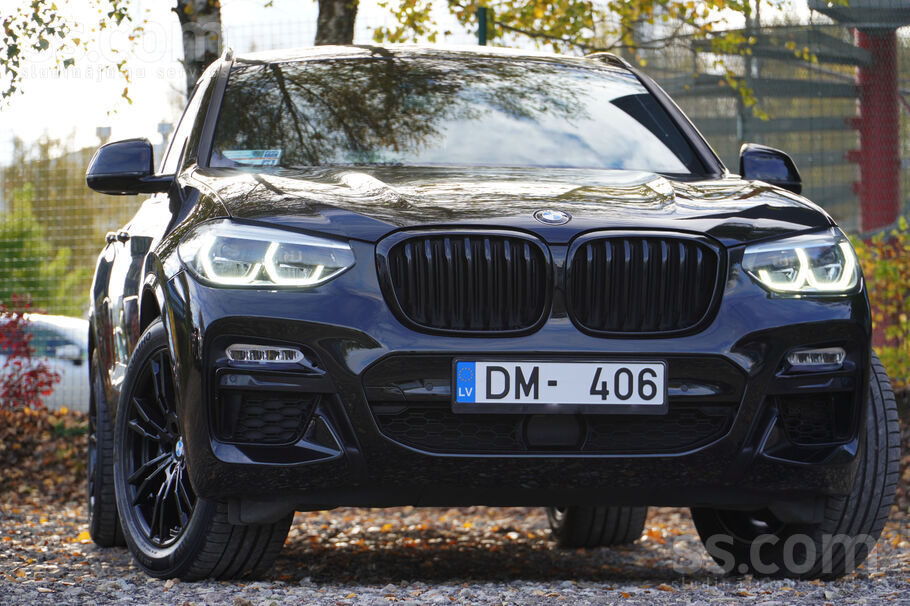 BMW X4 M40d. Pārbaudāms nobraukums. Dinamisks un ekono
