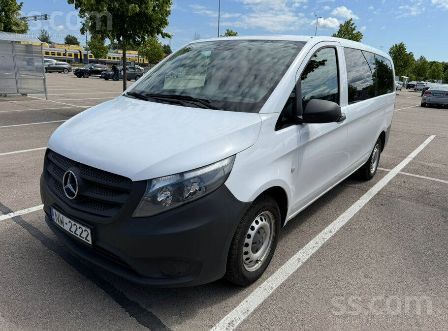 Pārdod pasažieru Mercedes-Benz Vito lieliskā tehniskā un vizuālā stāvoklī.