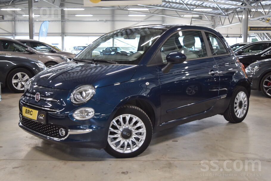 Fiat 500 M/t. 2021. gada. 1.2l benzīns, 51 Kw (69 Hp)

Par iespēju apskatī