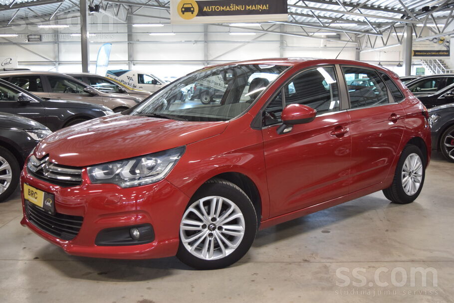 Citroen C4 A/t. 2017. gada. 1.2l benzīns, 96 Kw (131 Hp)
Par iespēju apsk