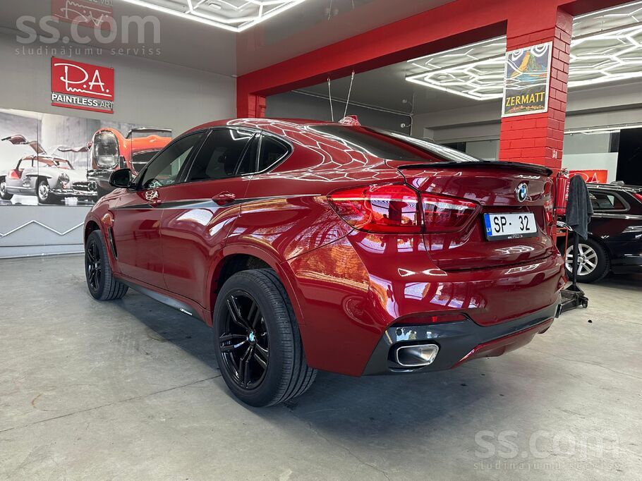 Pārdošanā teicamā stāvoklī BMW X6 M Sport Package.
Iegādāts 2019. gadā BMW