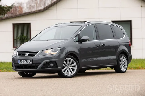 Seat Alhambra facelift modelis (Vw Sharan analogs)
110kw motors
Tikko ieve