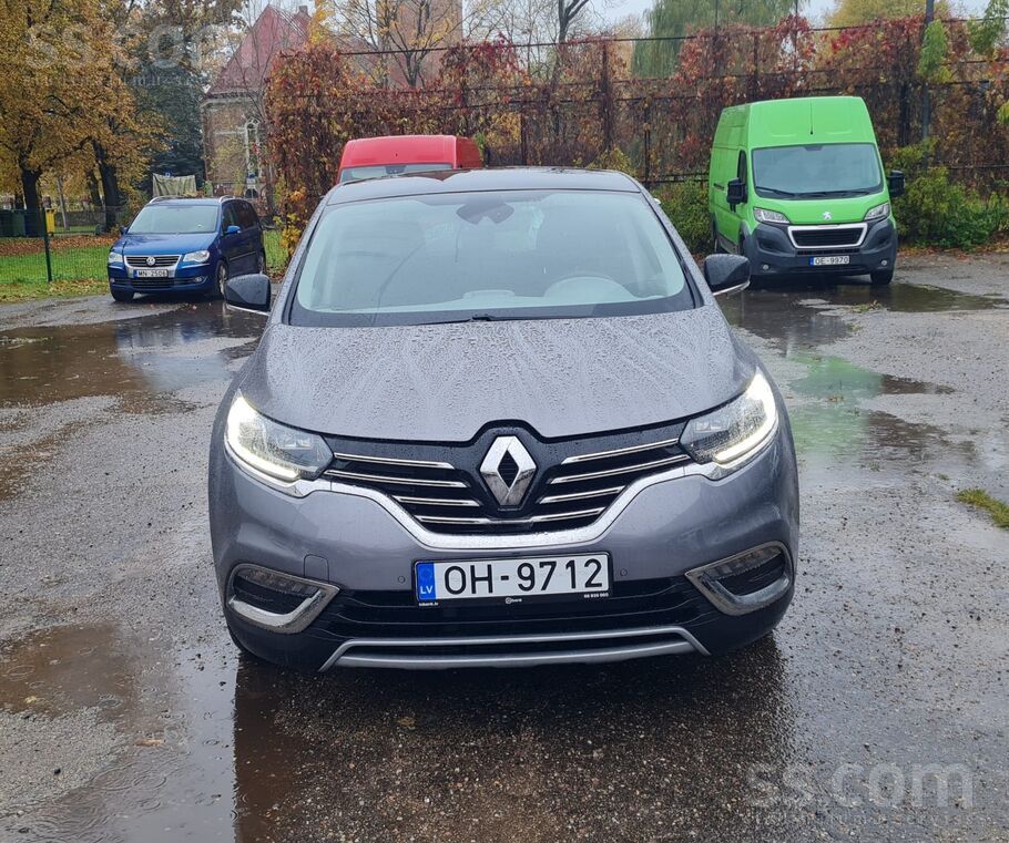 Skaists auto tiko ievests no Francijas. Reunault Espace 1, 6 dīzelis ar 118k