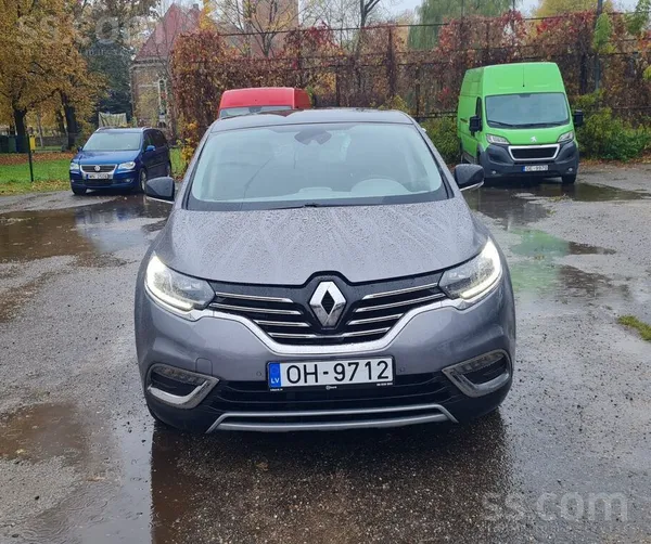Skaists auto tiko ievests no Francijas. Reunault Espace 1, 6 dīzelis ar 118k