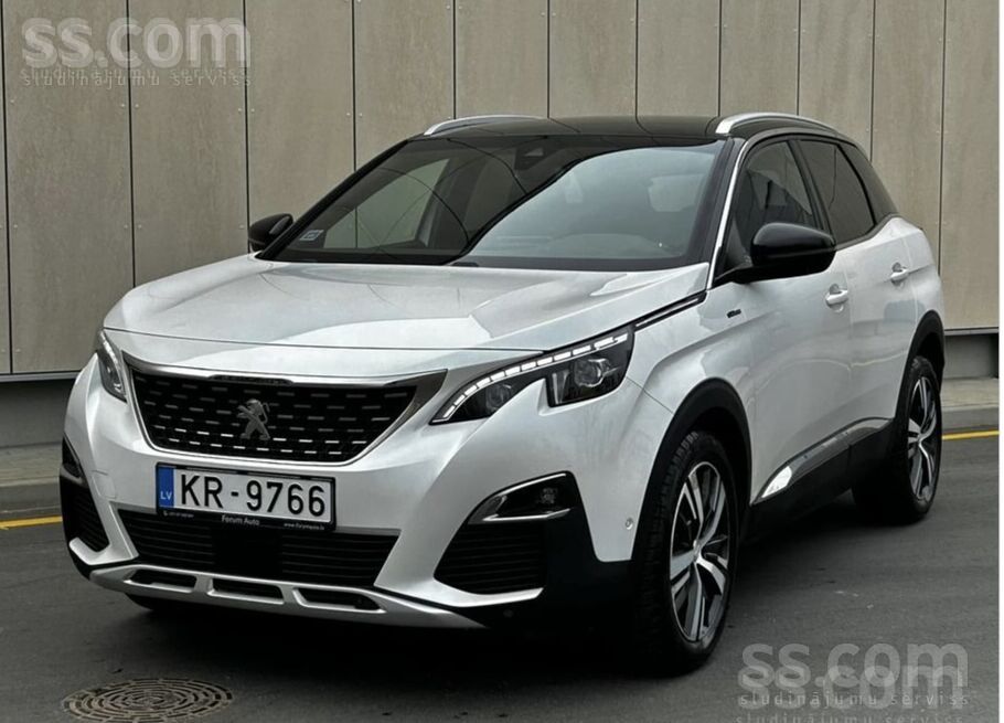 Peugeot Peugeot 3008 Gt-Line 1.6 Hdi, 88 kW / Automāts / 2