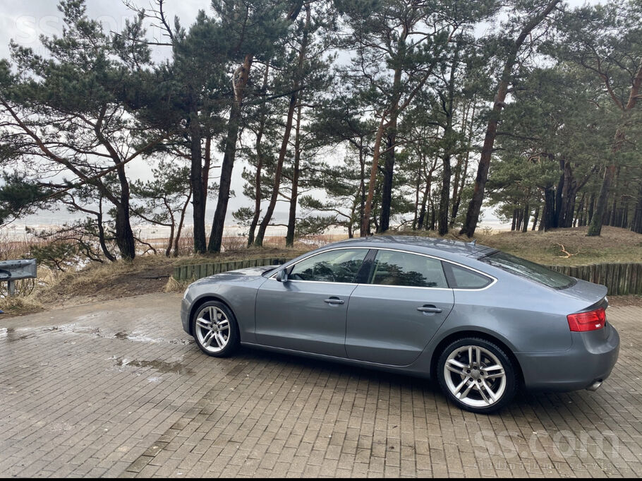 Audi Audi A5 Sportback. Bang Olufsen mūzikas sistēma, k