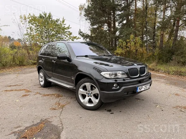 BMW Pārdodu BMW X5 e53 2004. gada m57tu 160kw. Auto uz