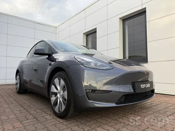 30500 cena ar valsts atbalstu. Tesla Y, Long Range, Awd. Ražotāja garantija motoram