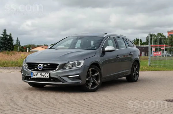 Volvo Piedāvājumā uzticams ģimenes auto Volvo V60 R-Desi