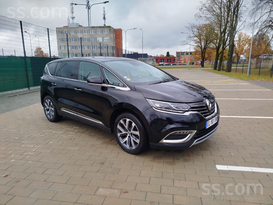 Ievests no Francijas Renault Espace 1.6/118kw 2017.gada ar 242000 km oriģinā