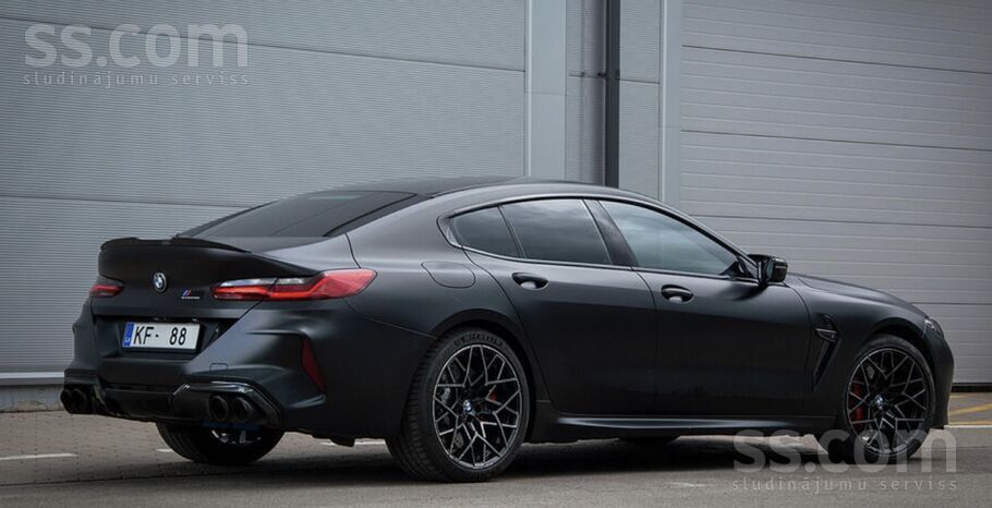 Pārdodu BMW M8 Competition Gran Coupe.
Auto teicamā tehniskā un vizuālā st