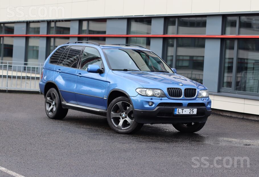 BMW BMW X5 E53, facelift, 3.0 dīzelis, 160 kW, automāt