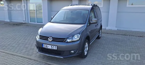 Volkswagen WV Cross Caddy 4X4 ar Webasto (silda motoru un sal