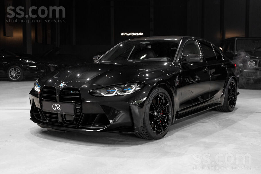 Pārdod BMW M3 Competition xDrive (G80) ar 375 kW/510 Zs dzinēju. Savlaicīgi