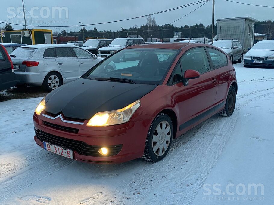 Citroen C4, ļoti ekonomisks 1.6 benzīns, mehāniskā ātrumkārba, orģināls 179