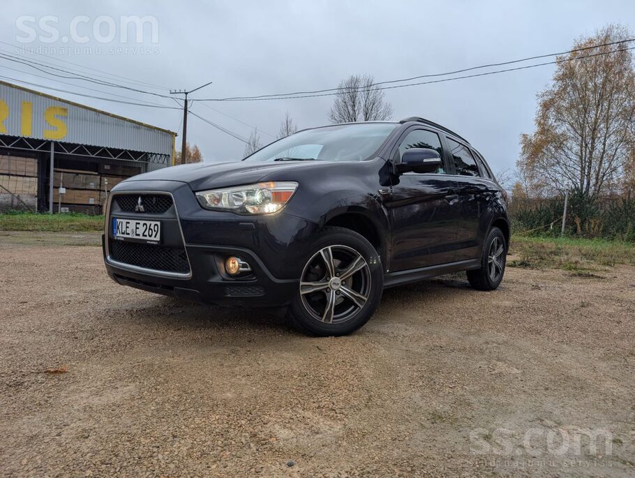 Mitsubishi Asx 1.8 Di-D, Awd Manual, 116hp, 2012 gads. Orģināls nobraukums (