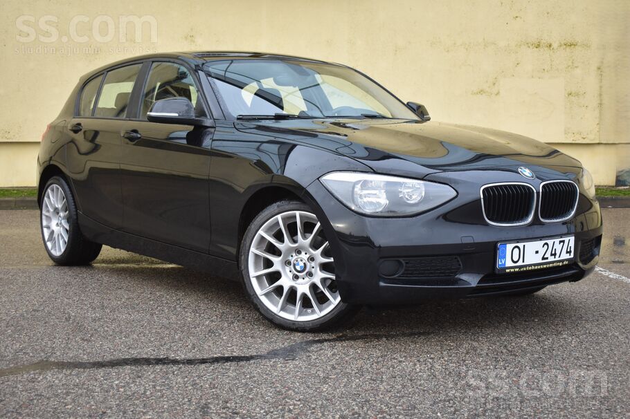 BMW 116 (2014.g) Melna met.
Nepieciešamības gadījumā ir iespējams nokārt